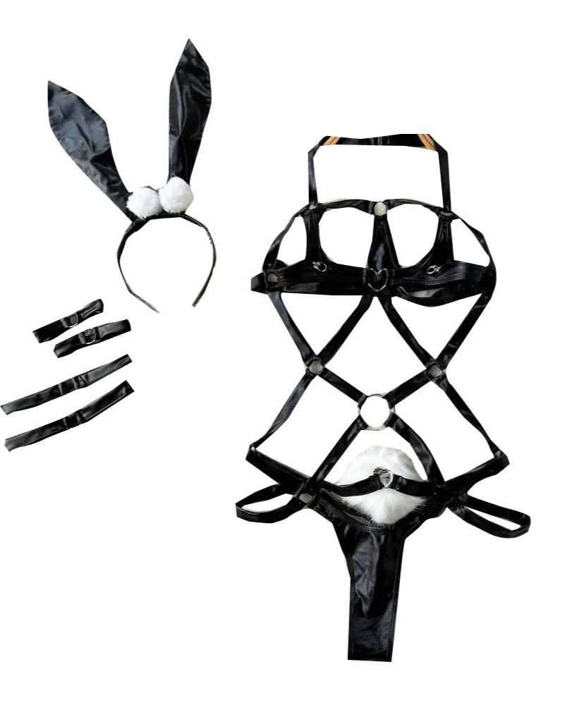 Flirt Game Strong Pu Lingerie - Image 14